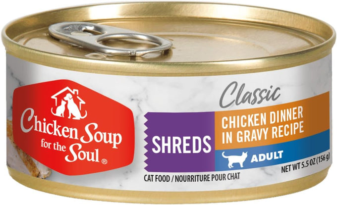 Chicken Soup For The Soul Chicken & Salmon Pate Wet Cat Food, 5.5 oz