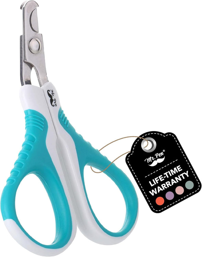 Mr. Pen Stainless Steel Cat Nail Clipper for Small and Medium Cats with Non Slip Handle