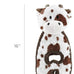 outward hound charming pet cuddle tugs cow plush squeaky dog toy 26 inches durable