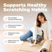 Best Pet Supplies Catify Beige Cat Scratcher, Peel & Stick, Claw Safe, Furniture Saver, Indoor Play, Natural Cat Behaviors, Heavy Duty, L: 39"
