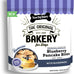 Three Dog Bakery Blueberry Pancake Bites, Treats with Real Blueberries & Vanilla, Mess-Free Snacks for Dogs & Puppies