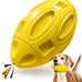 eastblue rubber puppy chew ball for medium and large breed aggressive chewers with squeaker
