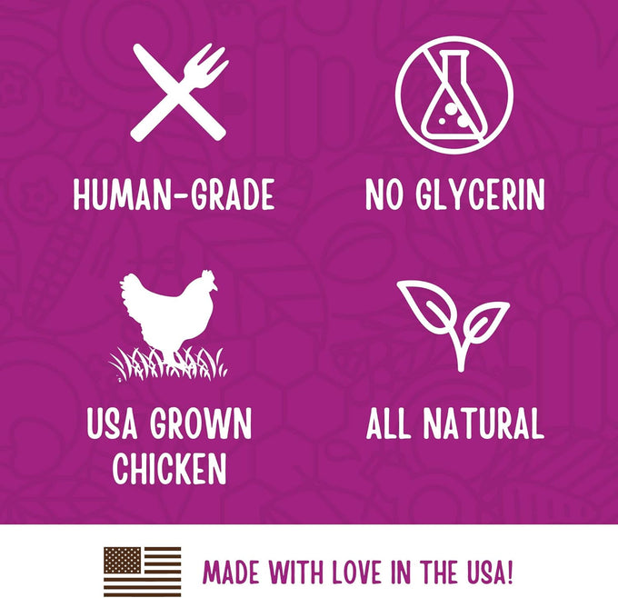 Full Moon human-grade, all-natural chicken nuggets, 12 oz, made in USA, no fillers, antibiotic-free