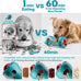 knitly rigid nylon adjustable treat dispensing dog toy for large and small breeds