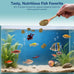 Freeze dried brine shrimp cubes 4.5 oz for tropical fish and marine fish high protein aquatic food