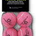 hyper pet mini tennis balls for small dogs, pink, non-toxic, 1.75 inches diameter, 4 pack