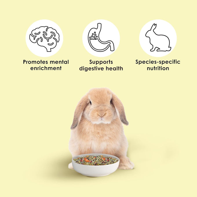 Kaytee food from the wild natural pet rabbit food, premium pellets, 4 pound, timothy hay, no added sugar