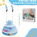 Lalakats interactive cat toy 4-tier carousel with 6 balls and 2 cat-tease