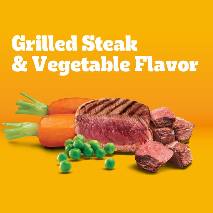 Pedigree Grilled Steak & Vegetable Dry Dog Food, 14 lb.