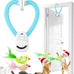 Whisker Wonders Automatic Flying Bird Feather Wand for Indoor Cats, USB Rechargeable, Durable, and Safe