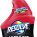 Resolve Ultra Pet Carpet Cleaner Spray, 32oz, for removal of pet stains and odors, effective on carpets, upholstery, and area rugs
