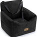 joejoy dog car seat for small medium dogs under 35lbs, black