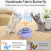 orsda automatic usb rechargeable 3-in-1 interactive cat toy with feathers and butterfly