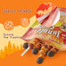 jungle calling multi-flavor kabob dog snacks, made with chicken, duck, beef, sweet potatoes, and pumpkin