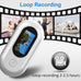 HD 1080P Mini Pet Collar Camera with Video Record and Photos for Dogs and Cats - Small Sports Video Cameras