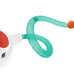 jkanti interactive cat toys for indoor cats 3rd generation agile moving cat ball with elastic mesh tail orange orange