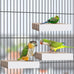 Katumo 7.8 Inch Paper Bird Chew Toy for Parakeet, Cockatiel, Conure, Budgie, Lovebird, and Small Birds