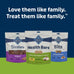 blue buffalo apples & yogurt mini crunchy dog biscuits, oven-baked with natural ingredients, 16-oz bag