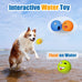 holyteed soft latex squeaky dog balls for medium breeds, 6pcs, 2.31*2.16