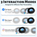 Orsda cat toys interactive hide and seek fast rolling ball motion chirping activated moving ball 7 holes mat mouse catching game