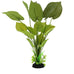 12 inch silk aquarium plants, artificial green decorations for fish tank, aquarium decor 2 pack