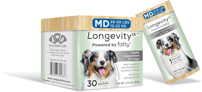yummy comb longevity15 c15:0 fatty acid health supplement for medium dogs healthy pet supply