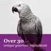 F.M. Brown's Tropical Carnival Big Bites Macaw Food for Daily Digestive Health, Vitamin Fortified, 5 lb
