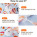 Potaroma automatic cat toy with moving feather, 3 modes, and USB rechargeable battery for indoor kittens and adult cats