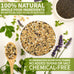 Cockatiel, Conure, Lovebird, Quaker, Parrotlet Food | No Corn, Soy, Peanuts | Gourmet Whole Grains & Seeds | 1 lb Daily Blend