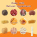 jungle calling multi-flavor kabob dog snacks, made with chicken, duck, beef, sweet potatoes, and pumpkin