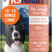 K9 Natural Lamb & King Salmon Wet Dog Food Pate, Grain-Free Premium Canned Dog Food, with Grass-Fed New Zealand Lamb, Salmon, Organs, & Ground Bone, Complete Meal for All Life Stages, 13oz, Pack of 12