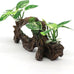 realaqcc artificial driftwood cave aquarium decor ornaments for betta fish tank accessories
