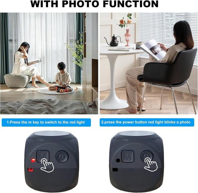 pet collar camera with 64gb sd card, hidden camera & dog tracker collar with 1080p video and infrared night vision