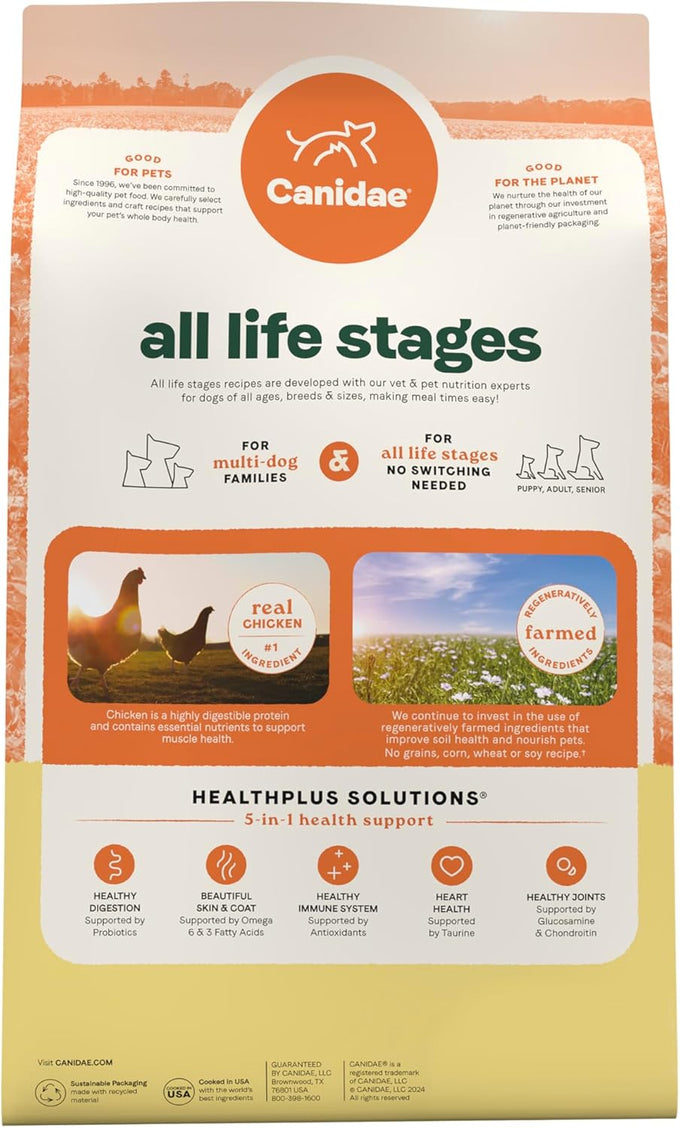 Canidae All Life Stages Real Chicken & Potato Dog Food - 4 lbs