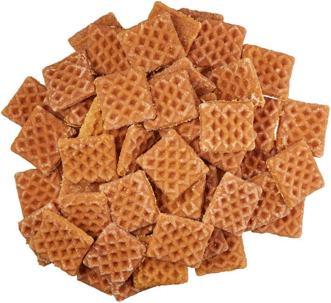 Amazon Brand Wag Dog Treats Chicken and Waffle Bites Farm-Raised Chicken Resealable Pack 24 Oz