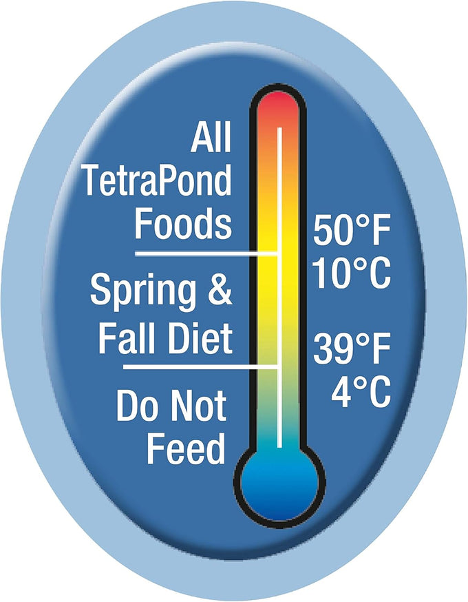 TetraPond Spring And Fall Diet 7.05 Ounces floating fish food for goldfish and koi
