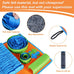 Vivifying snuffle mat for small and medium dogs, felt interactive dog puzzle toy with 8 hiding places, enrichment feeding game