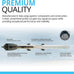 fluval m 200-watt submersible aquarium heater with mirror technology for freshwater and saltwater tanks up to 65 gallons