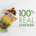 Pur Luv rawhide-free chicken jerky wrapped sweet potato dog treats, 16 oz, high protein, healthy, easily digestible