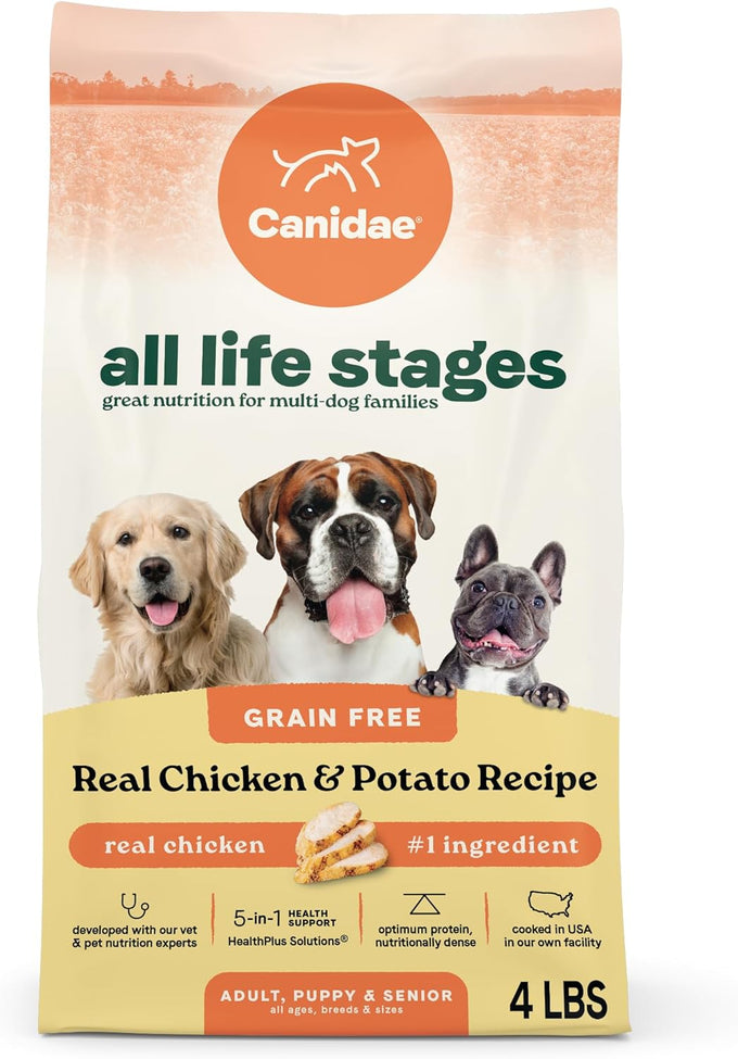 Canidae All Life Stages Real Chicken & Potato Dog Food - 4 lbs