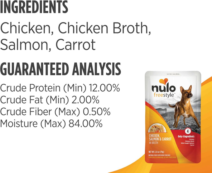 Nulo Freestyle Variety Flavor Grain-Free Puppy & Dog Food Topper