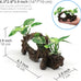 realaqcc artificial driftwood cave aquarium decor ornaments for betta fish tank accessories