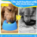 Yipetor 3/4 Cup Enrichment Ball-Roll Dog Lick Bowl for Large Medium Small Breeds Dietary Supplement