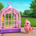 Little Live Pets my really real talking bird toy & cage rosie interactive voice repeating toy for kids 5-7