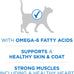 Purina ONE Plus High Protein Cat Food Dry Salmon and Ocean Whitefish Cat Skin and Coat Health Formula - 3.5 lb. Bag