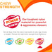 Nylabone Broccoli Power Chew Toy for Large Dogs, Bacon & Cheese Flavor, Up to 50 lbs