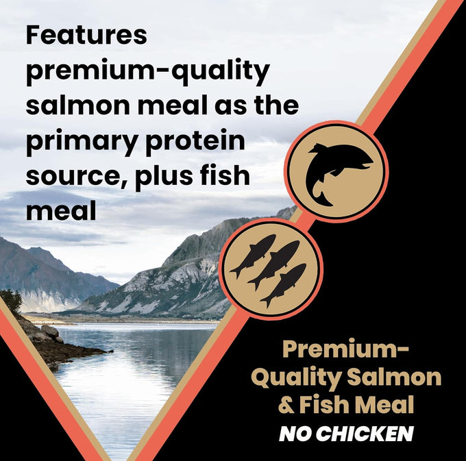VICTOR Super Premium Dog Food — Sensitive Skin and Stomach — Salmon Meal & Brown Rice Recipe Dry Kibble — Gluten Free, No Chicken, Ideal for Dogs with Allergies — Adult and Puppy Food, 5 lb