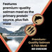 VICTOR Super Premium Sensitive Skin & Stomach Dog Food - Salmon Meal & Brown Rice Recipe Dry Kibble, Gluten Free, 5 lb