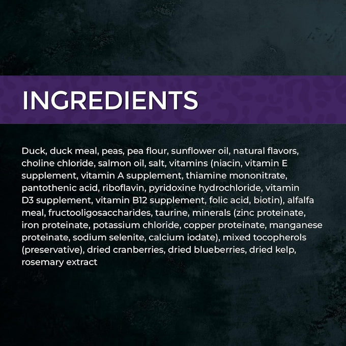 Fussie Cat Market Fresh Duck Recipe Dry Cat Food 3.5lb Bag for Fussy Cats