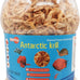 Premium Freeze-Dried Krill & Shrimp Mix for Arowana, Koi, Tropical Cichlids and Turtles - High Protein Floating Aquarium Food 1000ml